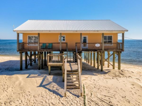 Sun Spot - True Gulf Front Private Home with lovely gulf side deck, home